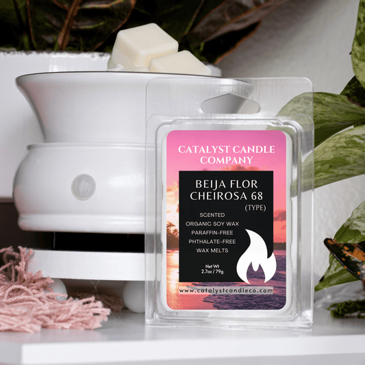 Beija Flor Cheirose 68 (Type) Scented Soy Wax Melts. Non-toxic soy wax tarts. Catalyst Candle Company, LLC