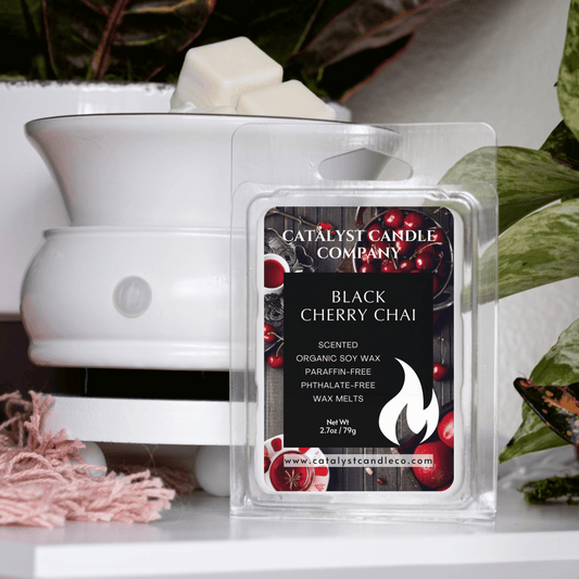 BLACK CHERRY CHAI | Scented Soy Wax Melts