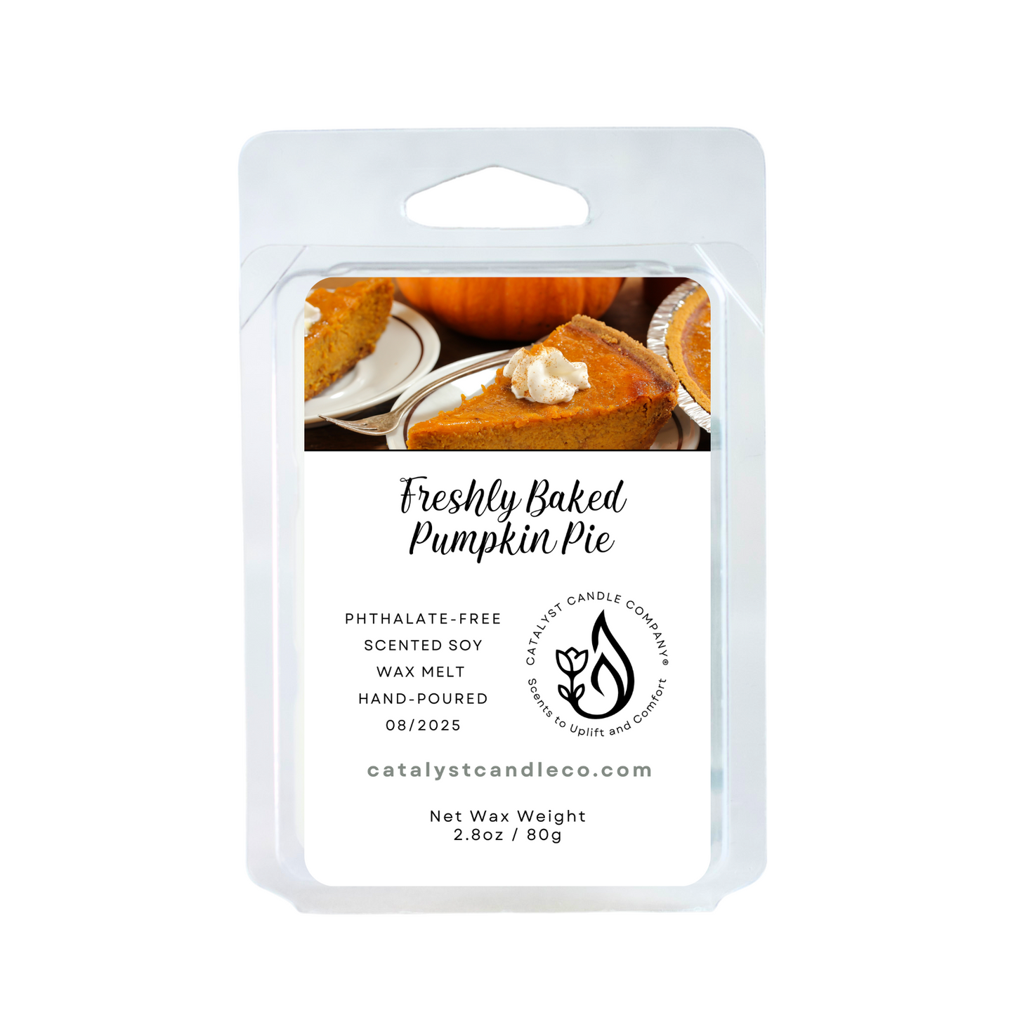 Freshly Baked Pumpkin Pie | Scented Soy Wax Melts