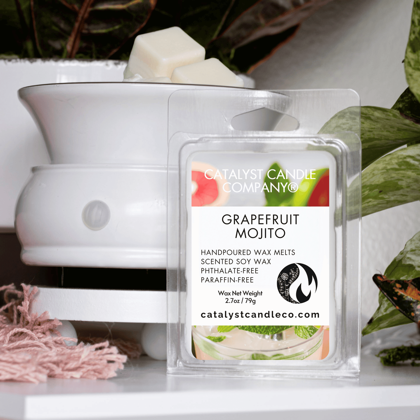GRAPEFRUIT MOJITO | Scented Soy Wax Melts