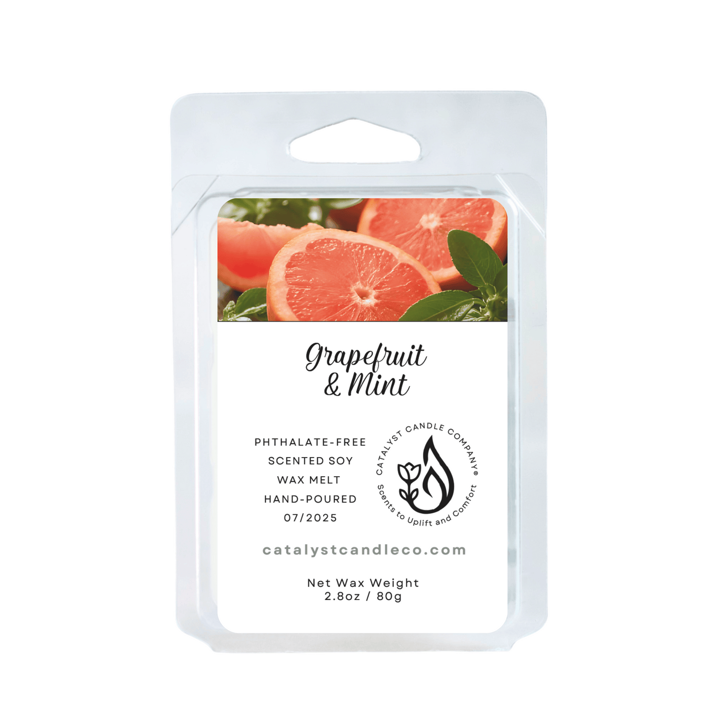 Grapefruit & Mint | Scented Soy Wax Melts