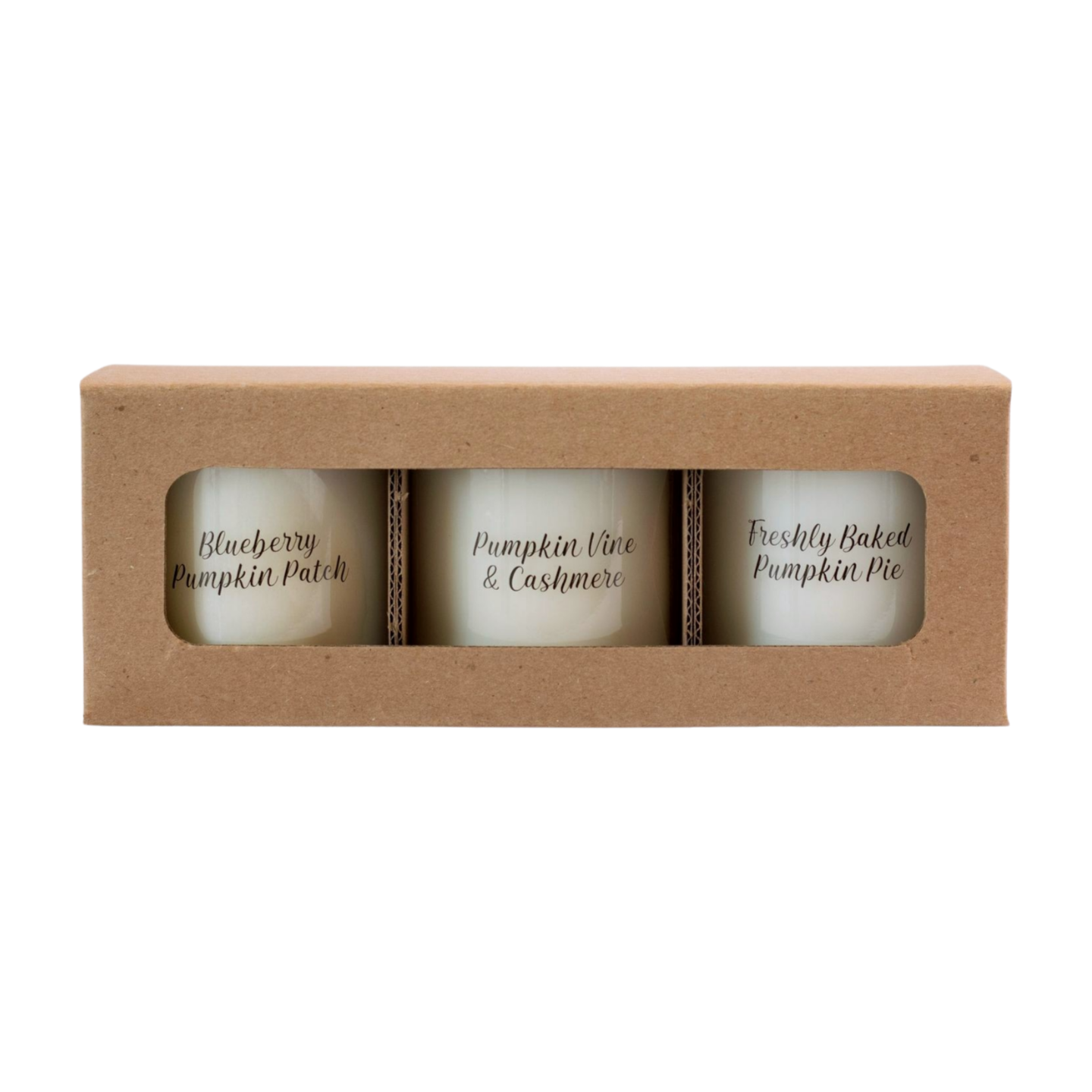 Pumpkin Season Trio | Set of 3 Mini Candles
