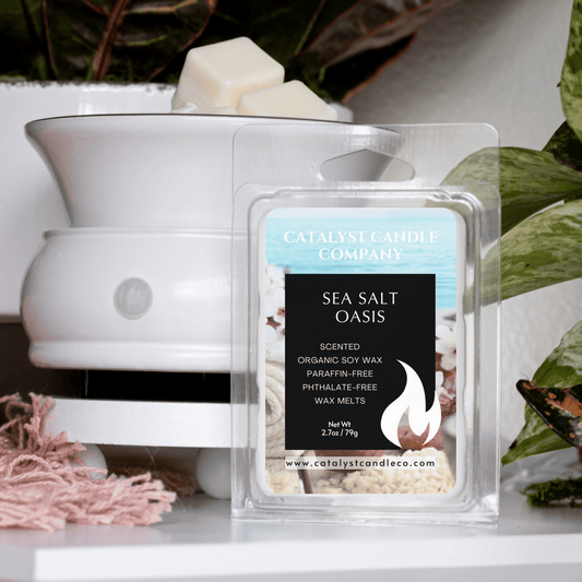 SEA SALT OASIS | Scented Soy Wax Melts