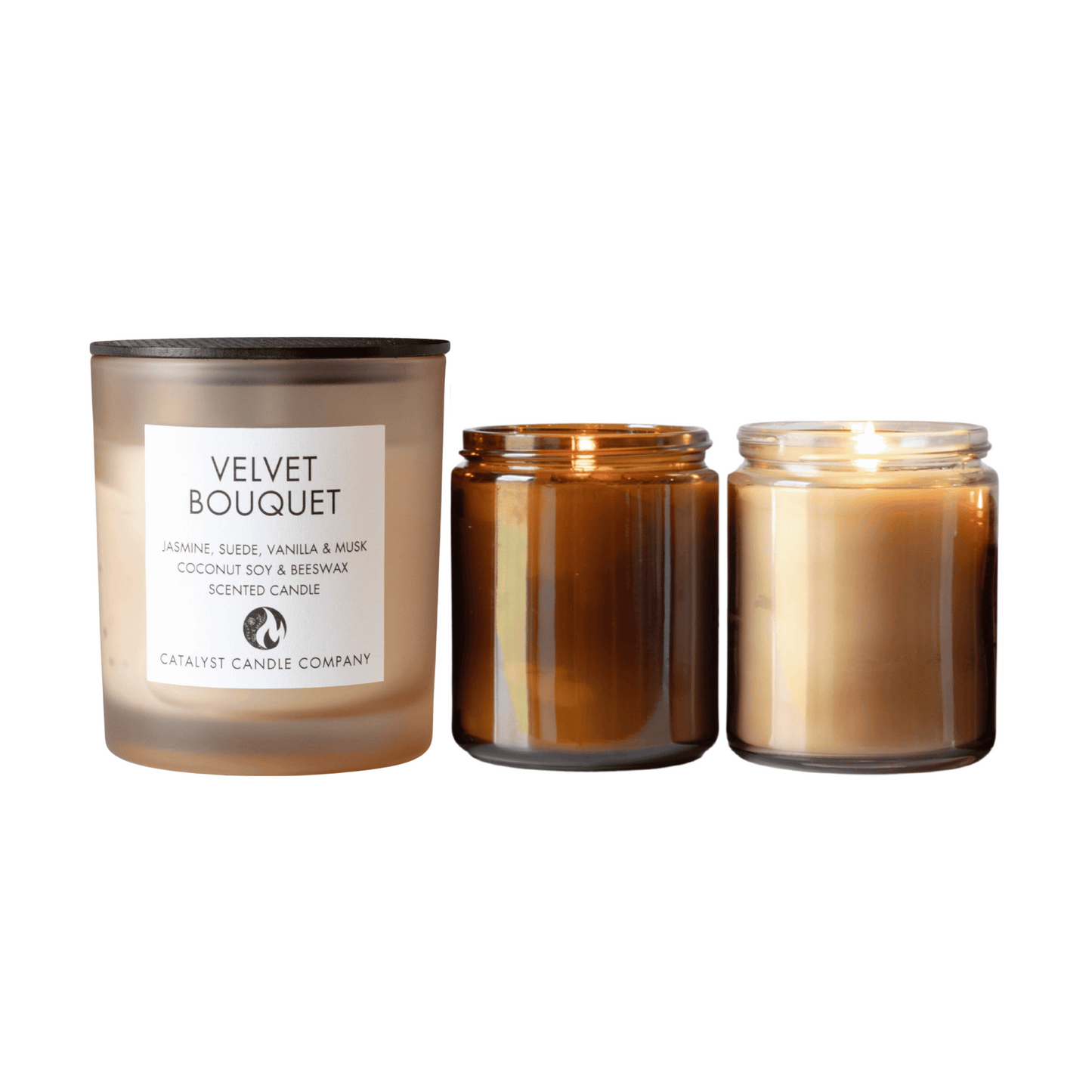 VELVET BOUQUET | Jasmine, Suede, Vanilla & Musk | Scented Candle