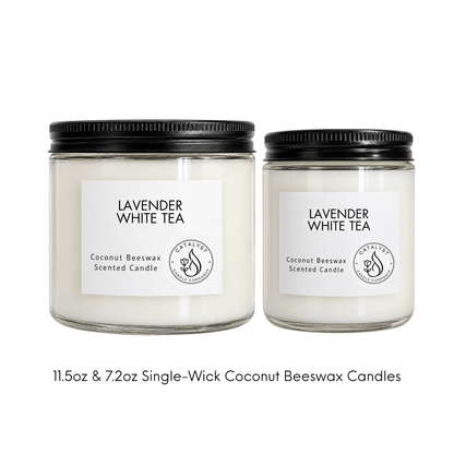 Lavender White Tea | Coconut Beeswax Candle