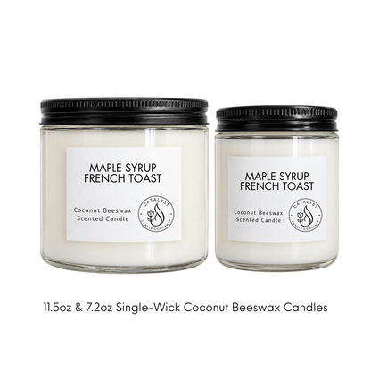 Maple Syrup French Toast | Coconut Beeswax Candle
