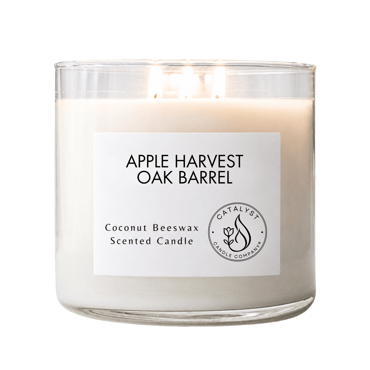 Apple Harvest Oak Barrel | Coconut Beeswax Candle