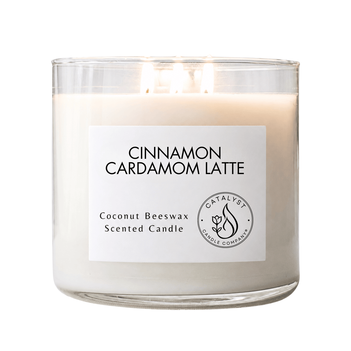 Cinnamon Cardamom Latte | Coconut Beeswax Candle