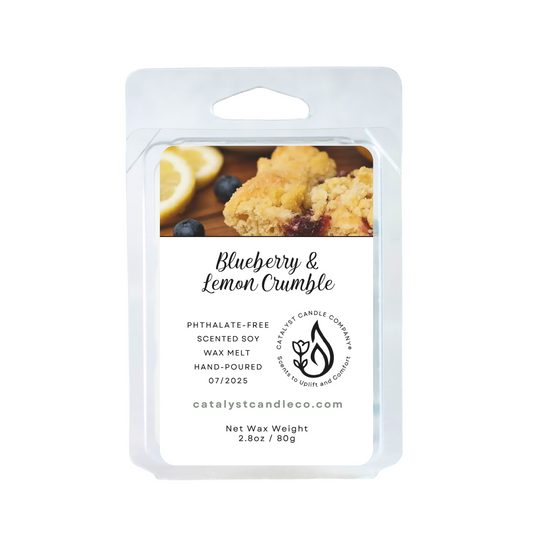 Blueberry & Lemon Crumble | Scented Soy Wax Melts