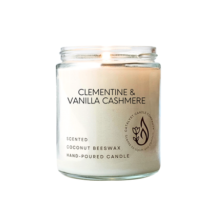 Clementine & Vanilla Cashmere | Coconut Beeswax Candle