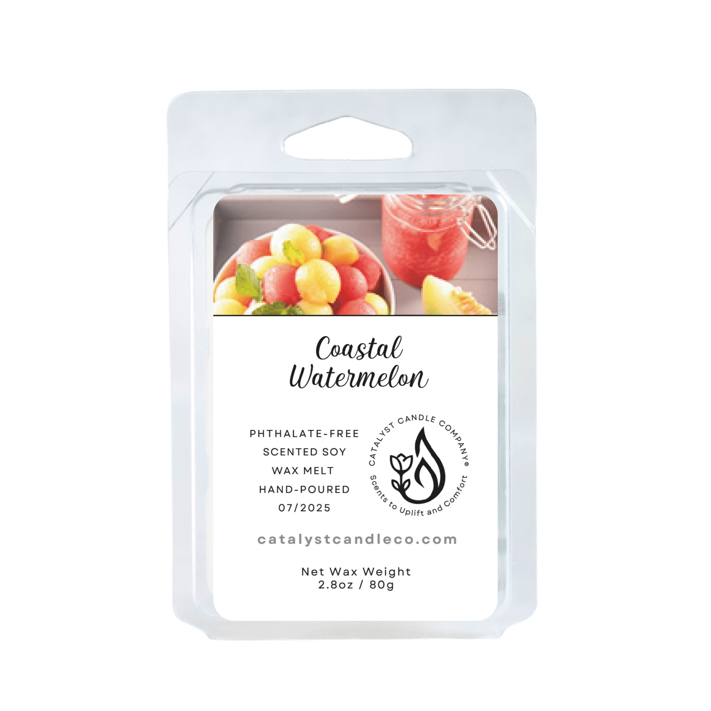 Coastal Watermelon | Scented Soy Wax Melts