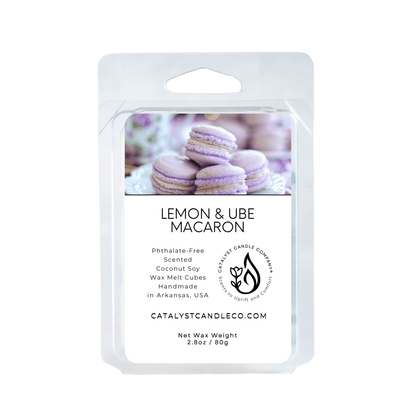 Lemon & Ube Macaron | Coconut Soy Wax Melts