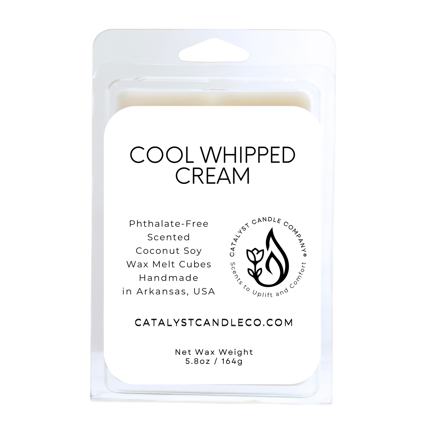 Cool Whipped Cream | Coconut Soy Wax Melts - Large