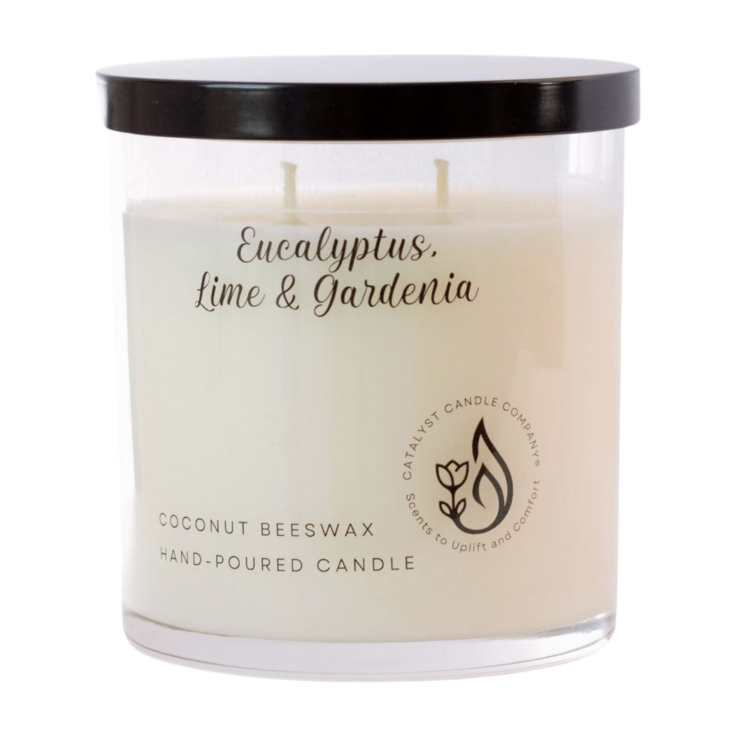 Eucalyptus, Lime & Gardenia Scented Candle