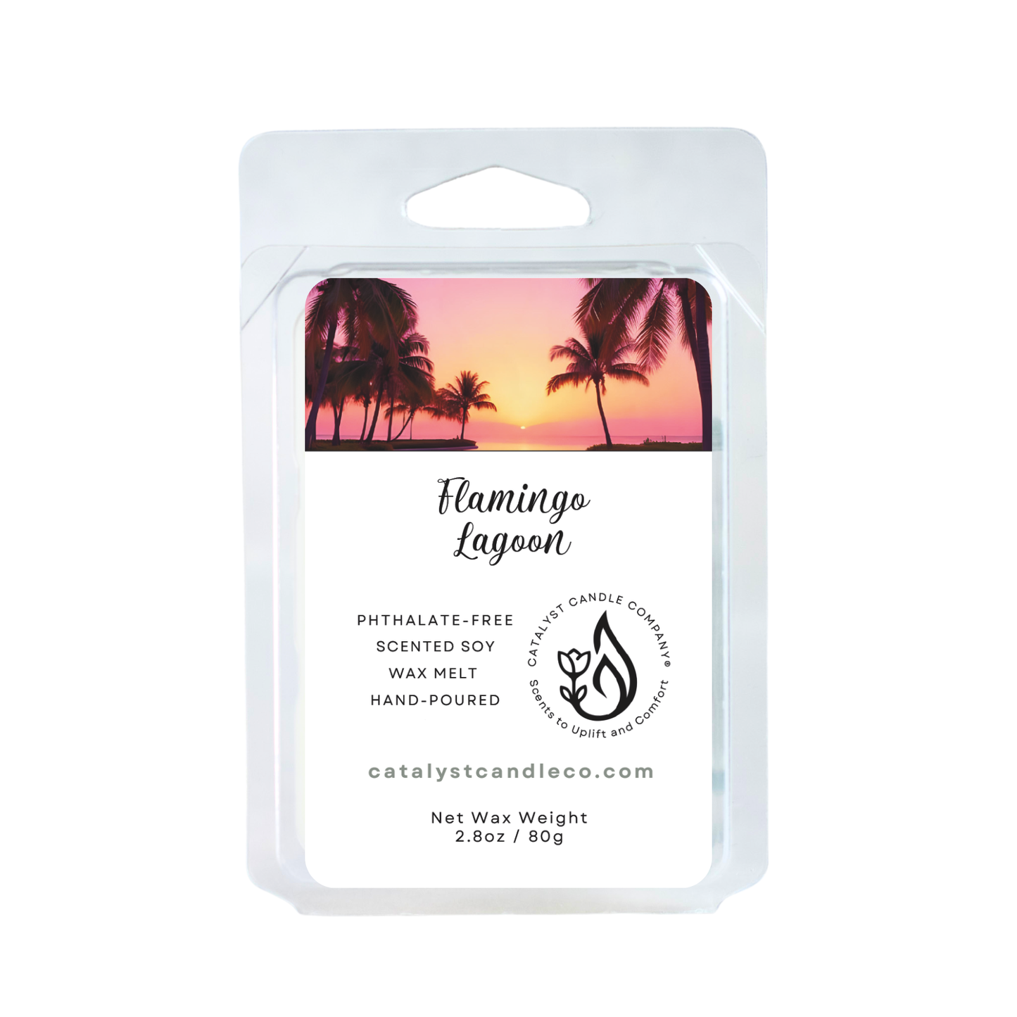 Flamingo Lagoon | Scented Soy Wax Melts