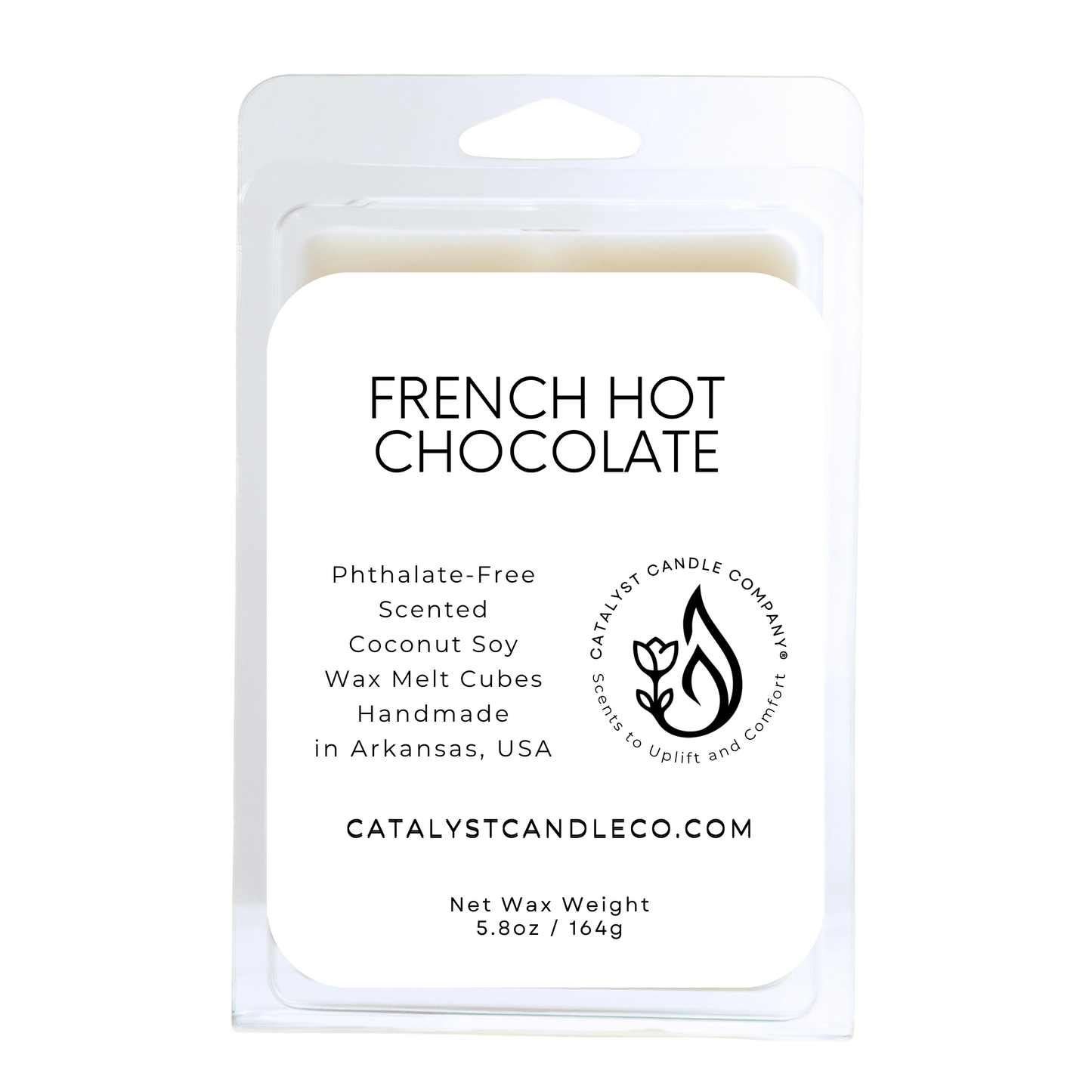 French Hot Chocolate | Coconut Soy Wax Melts - Large