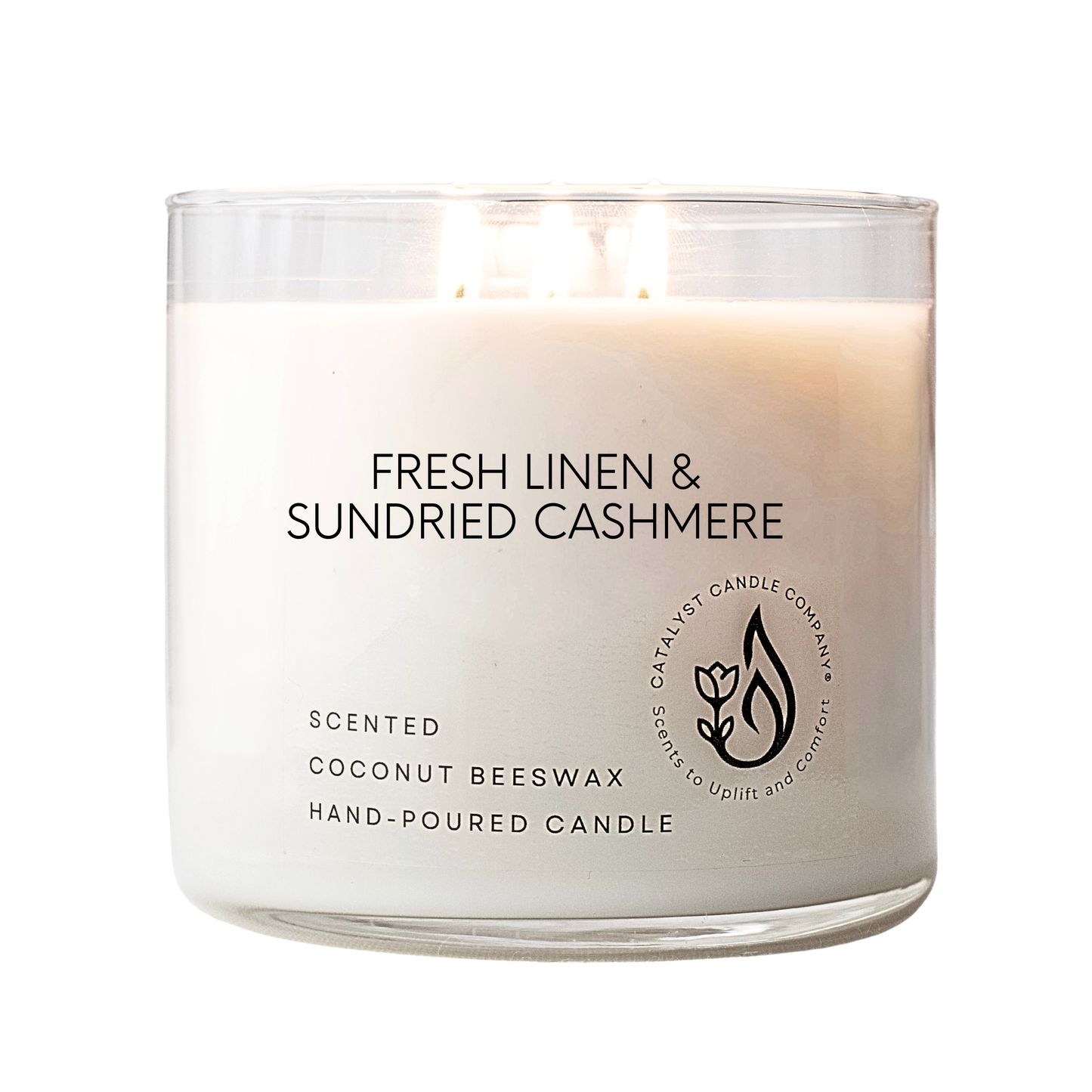 Fresh Linen & Sundried Cashmere | Coconut Beeswax Candle
