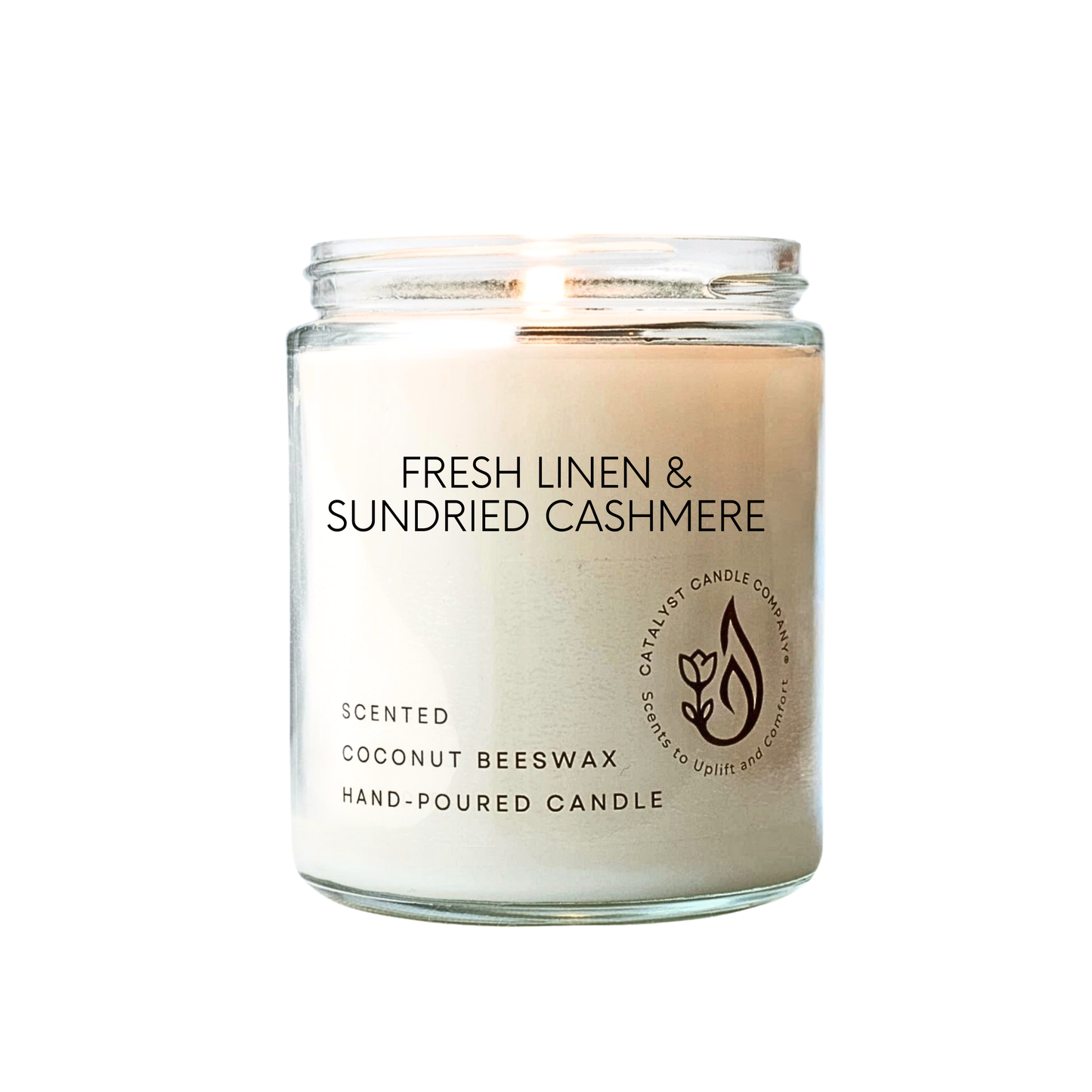 Fresh Linen & Sundried Cashmere | Coconut Beeswax Candle