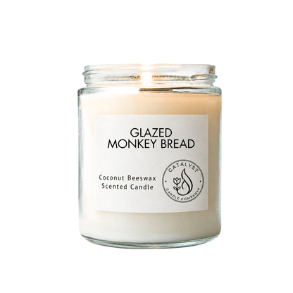 Glazed Monkey Bread | Coconut Beeswax Candle