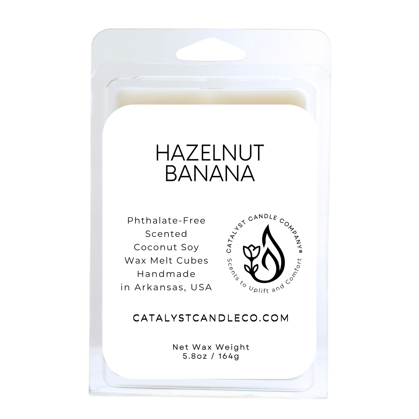 Hazelnut Banana | Coconut Soy Wax Melts - Large