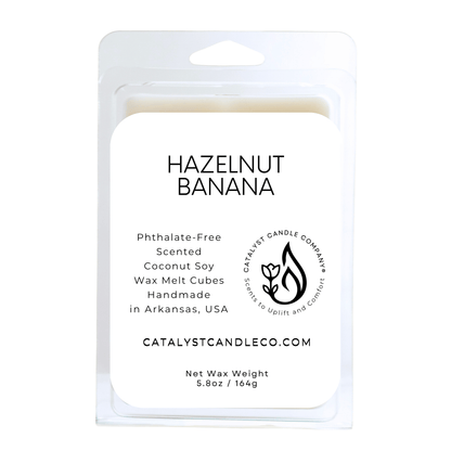 Hazelnut Banana | Coconut Soy Wax Melts - Large
