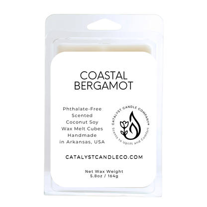 Coastal Bergamot | Coconut Soy Wax Melts - Large