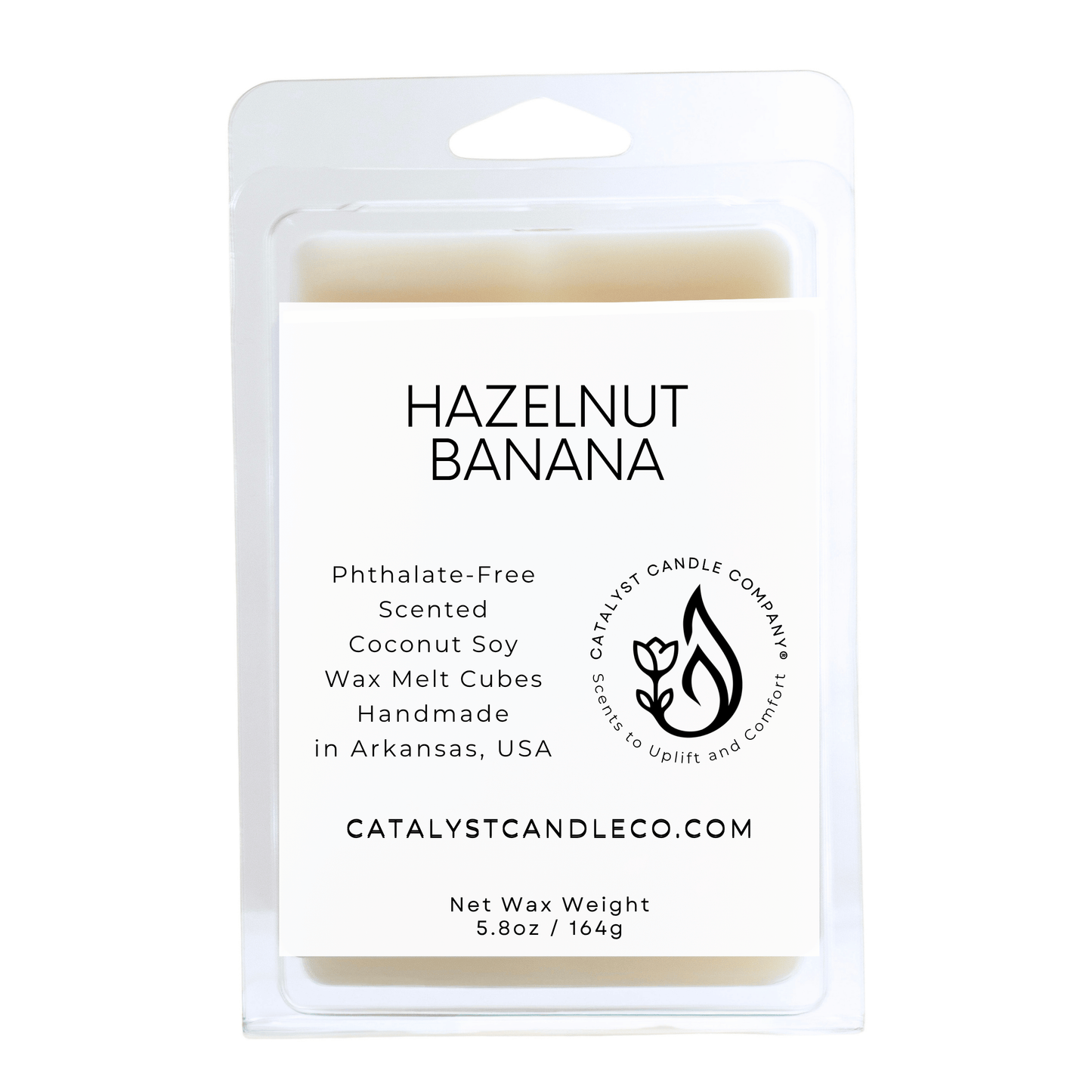 Hazelnut Banana | Coconut Soy Wax Melts - Large