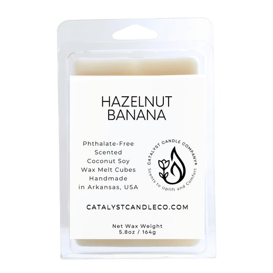 Hazelnut Banana | Coconut Soy Wax Melts - Large