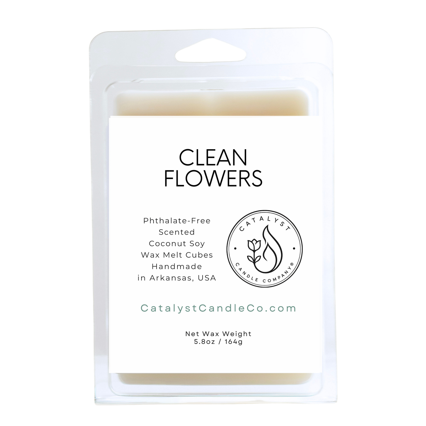 Clean Flowers | Coconut Soy Wax Melts - Large