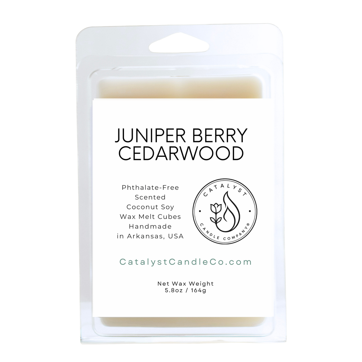 Juniper Berry Cedarwood | Coconut Soy Wax Melts - Large