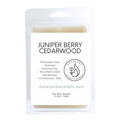 Juniper Berry Cedarwood | Coconut Soy Wax Melts - Large