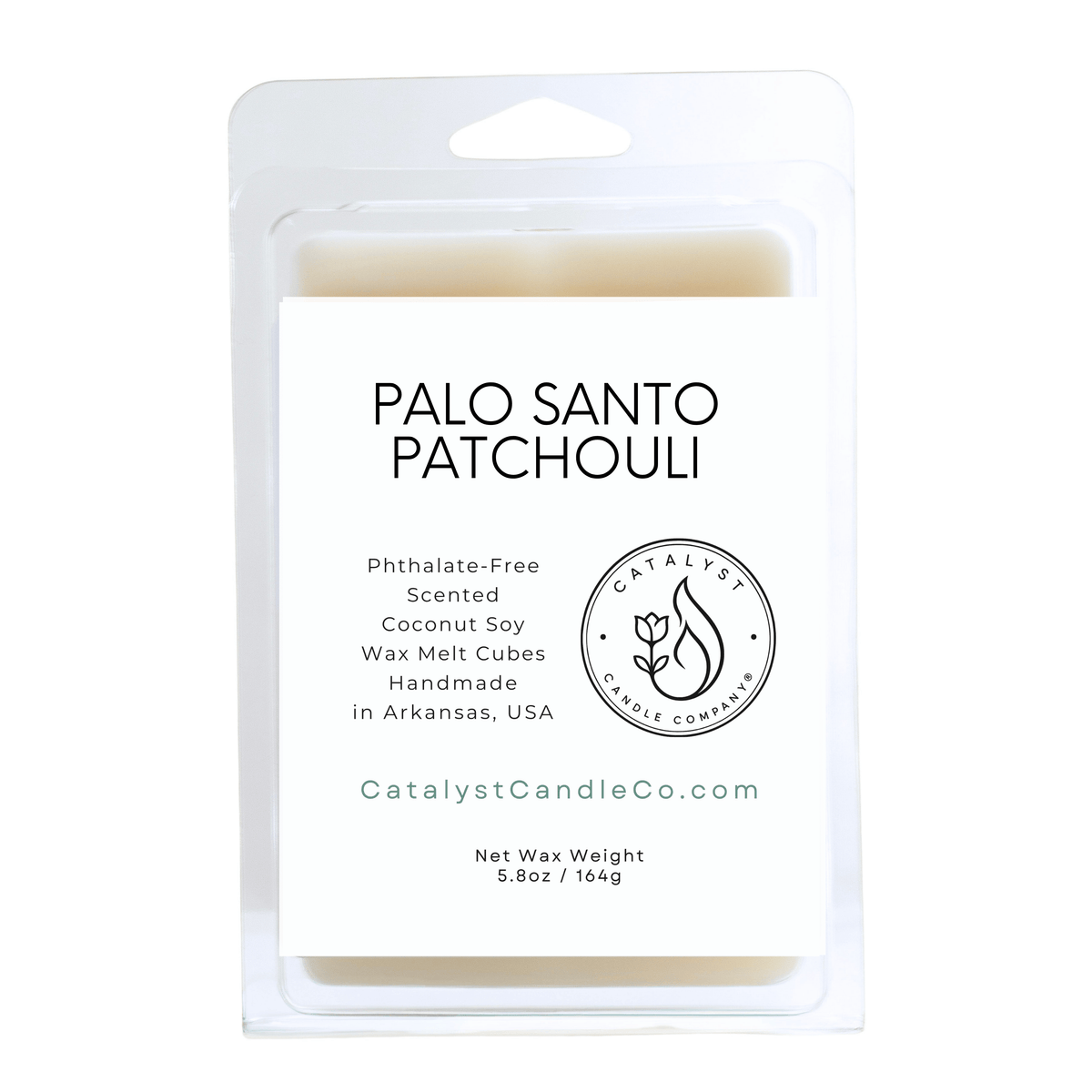 Palo Santo Patchouli | Coconut Soy Wax Melts - Large