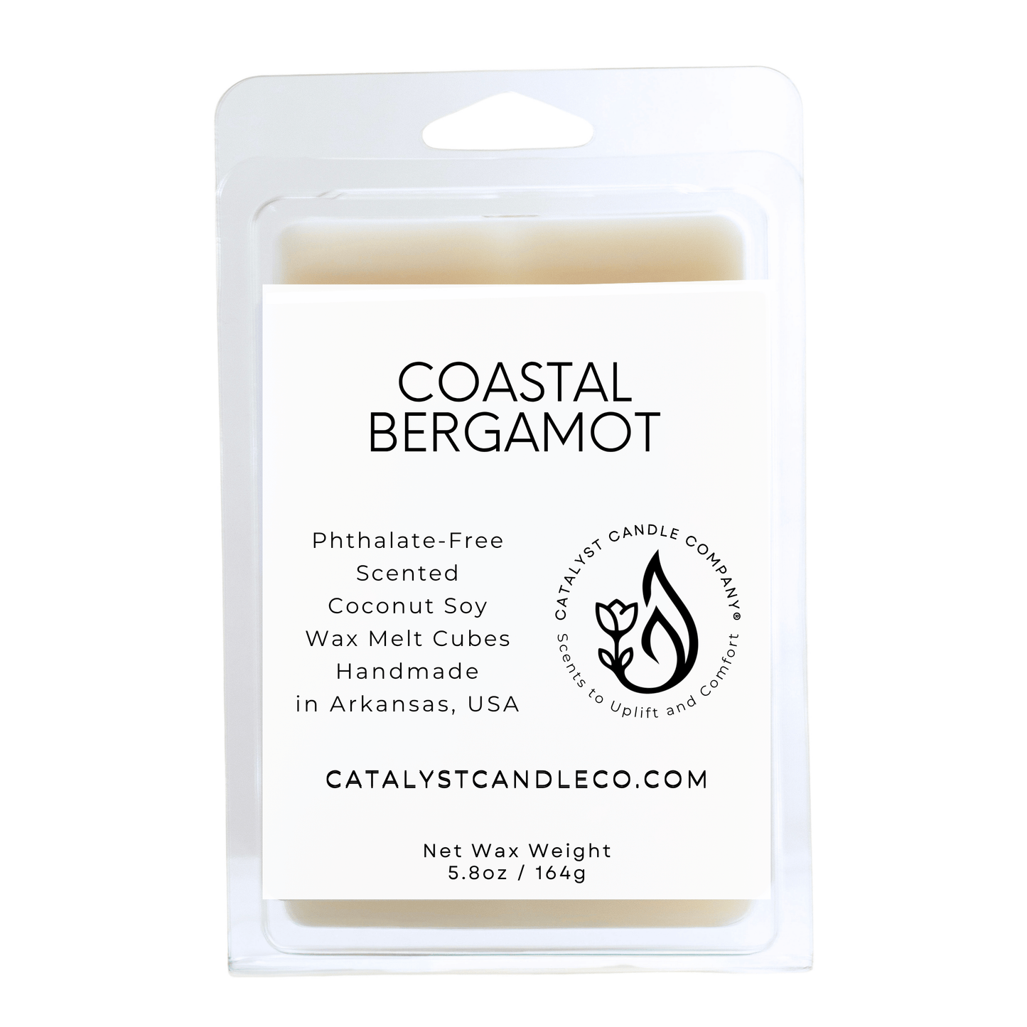 Coastal Bergamot | Coconut Soy Wax Melts - Large