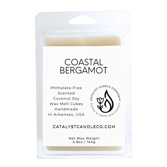 Coastal Bergamot | Coconut Soy Wax Melts - Large
