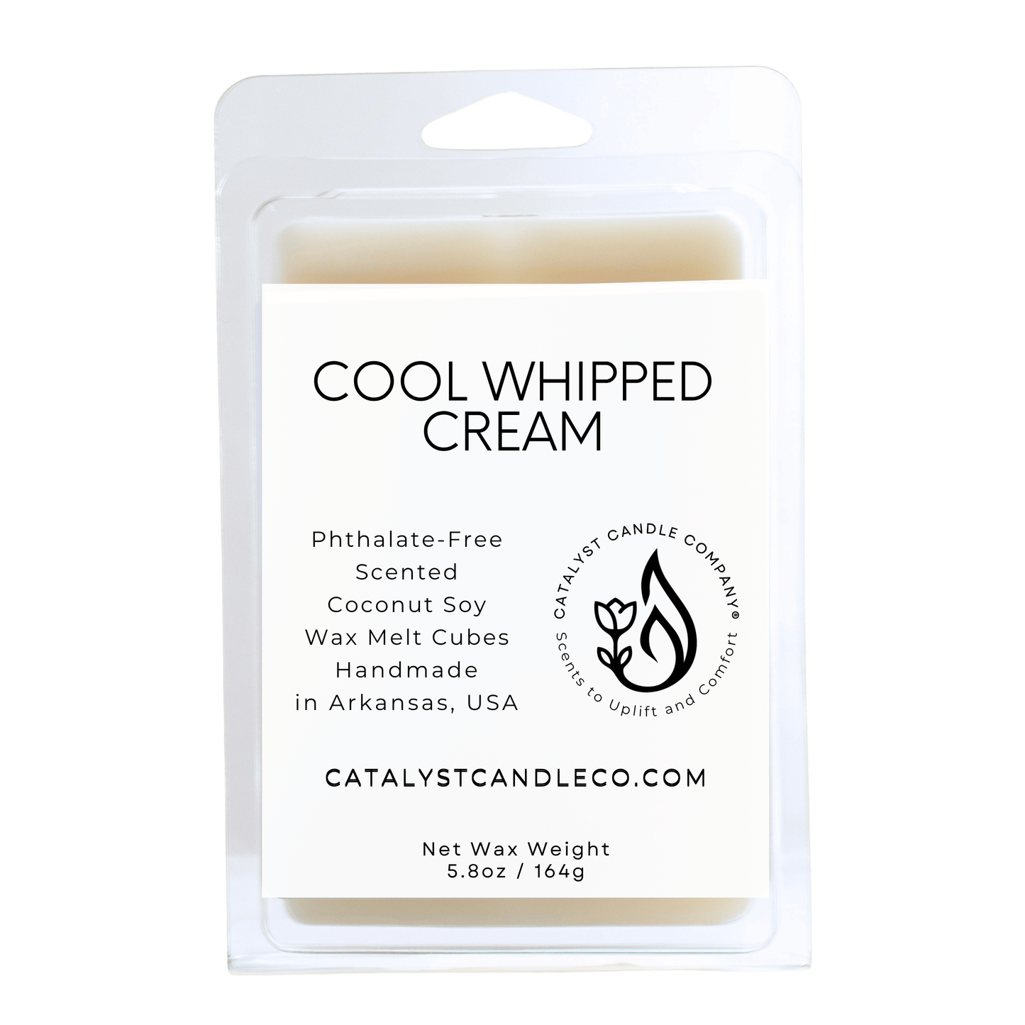 Cool Whipped Cream | Coconut Soy Wax Melts - Large