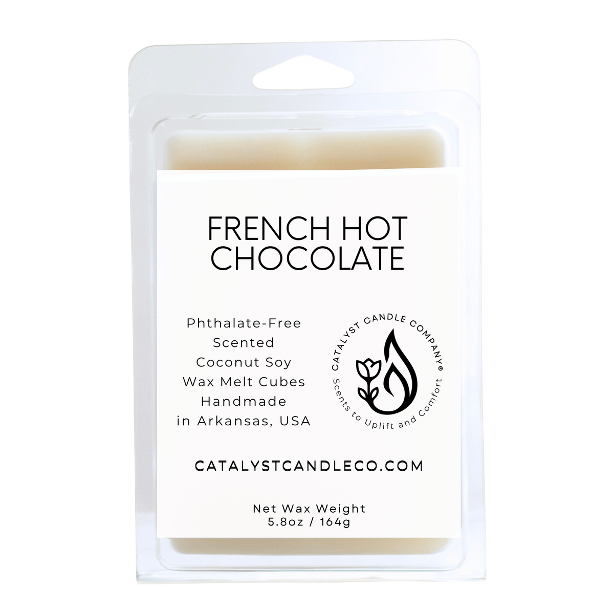 French Hot Chocolate | Coconut Soy Wax Melts - Large