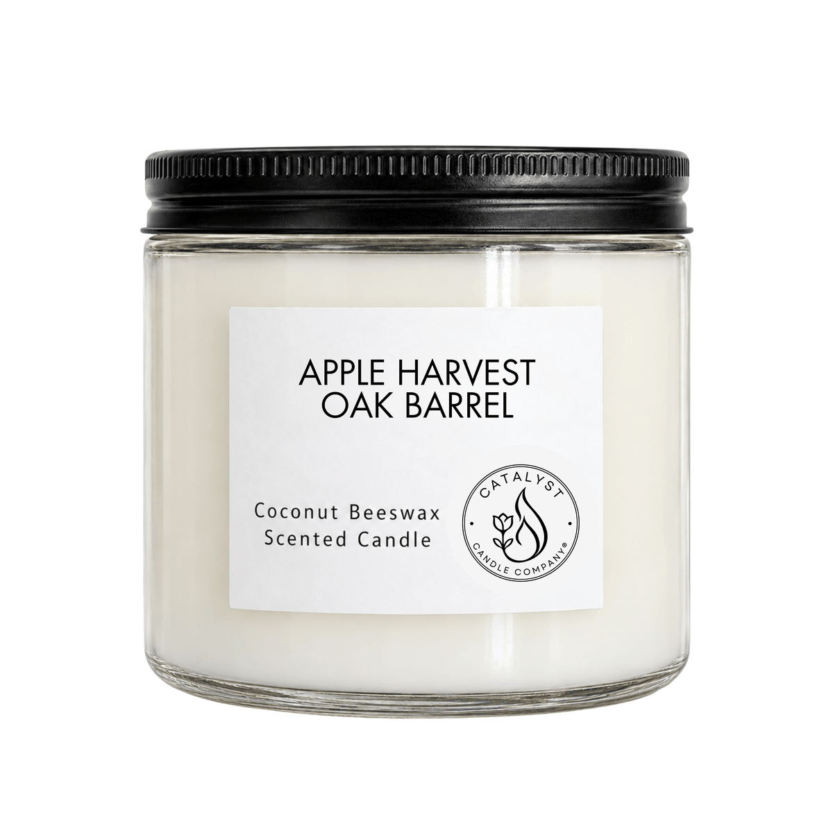 Apple Harvest Oak Barrel | Coconut Beeswax Candle