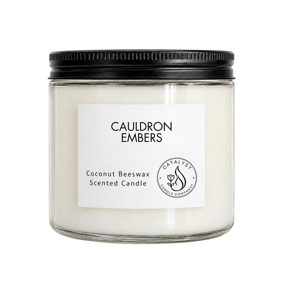 Cauldron Embers | Coconut Beeswax Candle