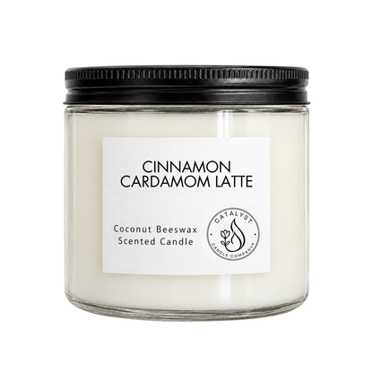Cinnamon Cardamom Latte | Coconut Beeswax Candle