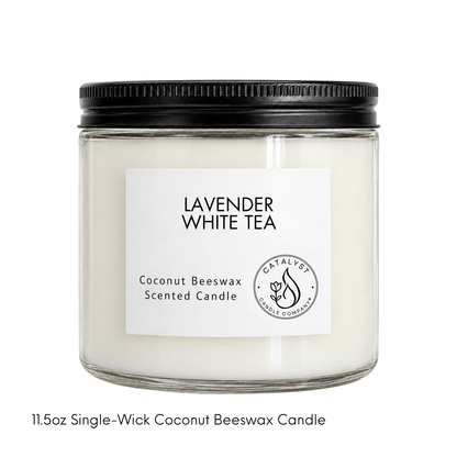 Lavender White Tea | Coconut Beeswax Candle