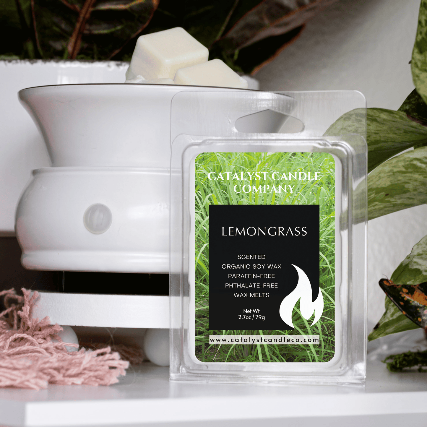 LEMONGRASS | Scented Soy Wax Melts