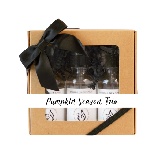 Pumpkin Season Trio | Set of 3 Room & Linen Sprays