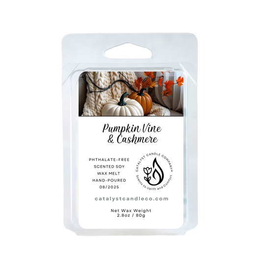 Pumpkin Vine & Cashmere | Scented Soy Wax Melts