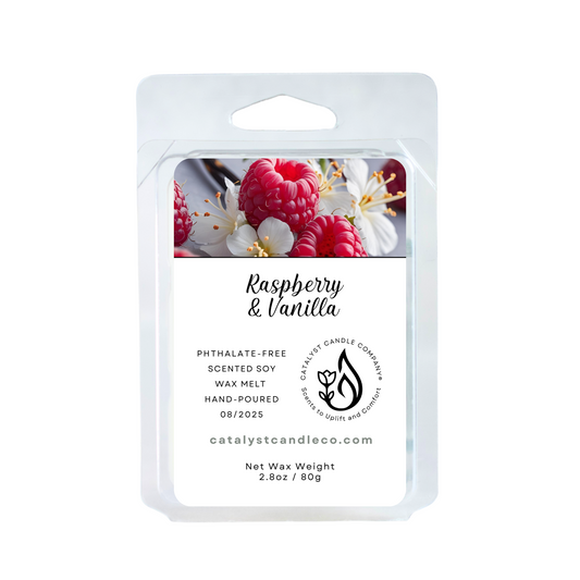 Raspberry Vanilla | Scented Soy Wax Melts