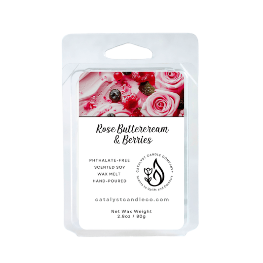 Rose Buttercream & Berries | Scented Soy Wax Melts