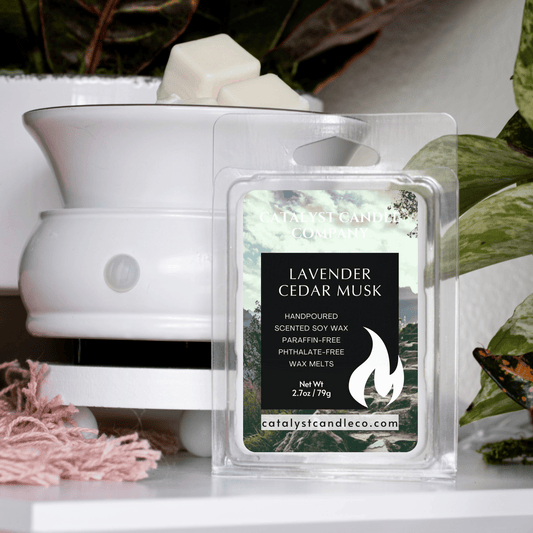 LAVENDER CEDAR MUSK | Scented Soy Wax Melts