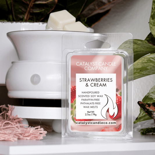 STRAWBERRIES AND CREAM | Scented Soy Wax Melts