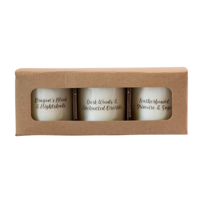Spooky Lore Trio | Set of 3 Mini Candles