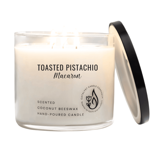 Toasted Pistachio Macaron | 16oz Scented Candle