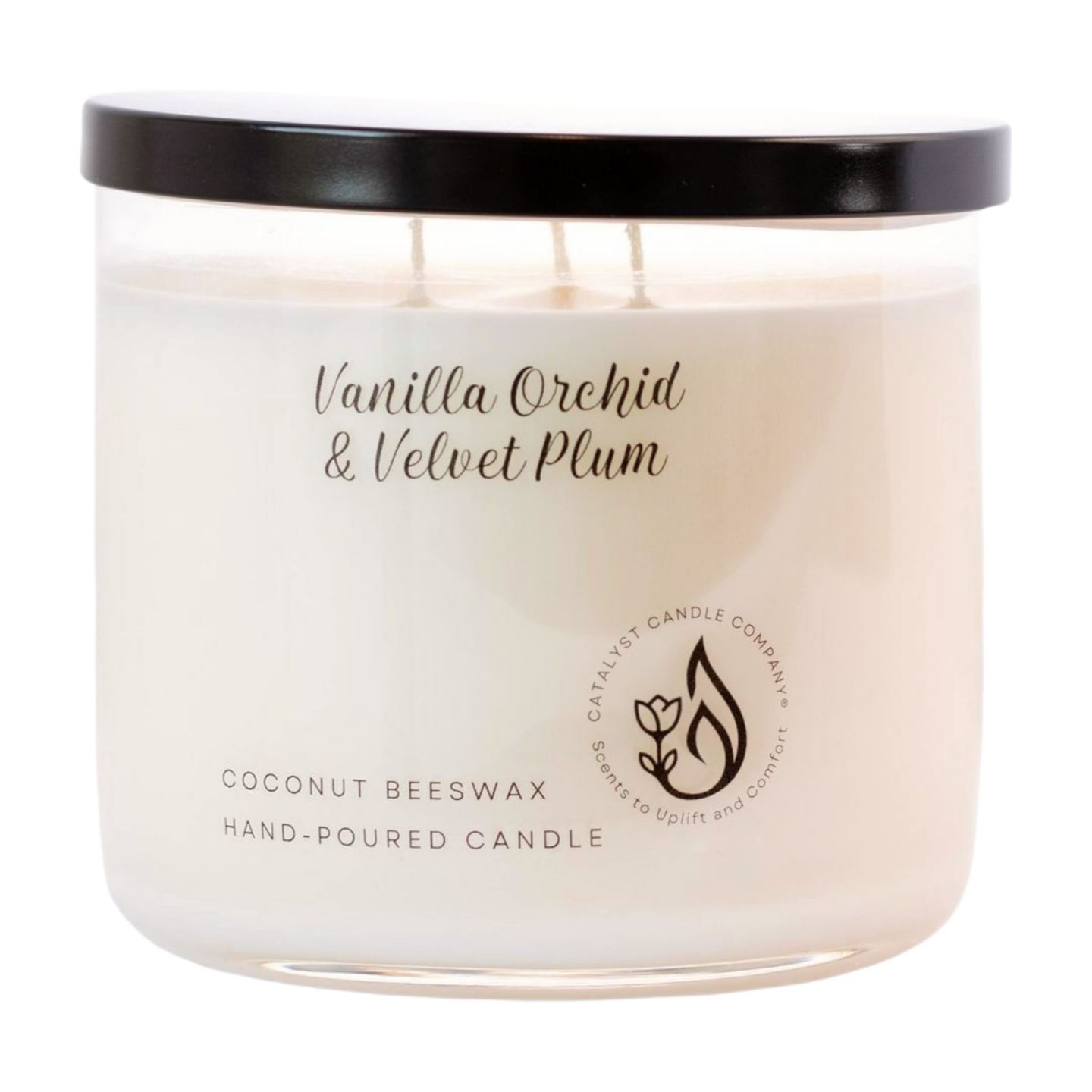 Vanilla Orchid & Velvet Plum Scented Candle